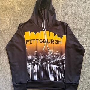 Pittsburgh Skyline Black Hoodie